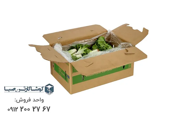 بسته بندی کاهو