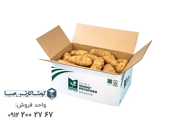 بسته بندی سیب زمینی